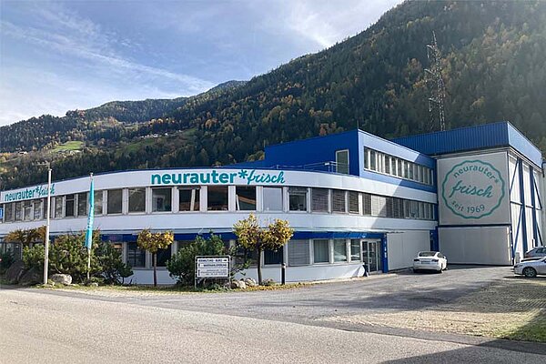 Auftrag von Neurauter über automatisches Frische- und Tiefkühllager