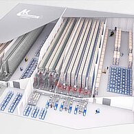 Innstolz, Tiefkühl-, Frische- und Trockenlager